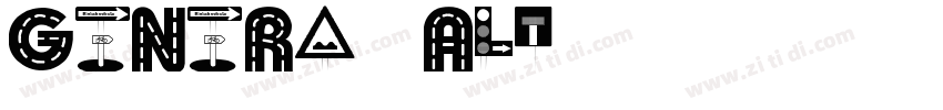 Genera Alt字体转换